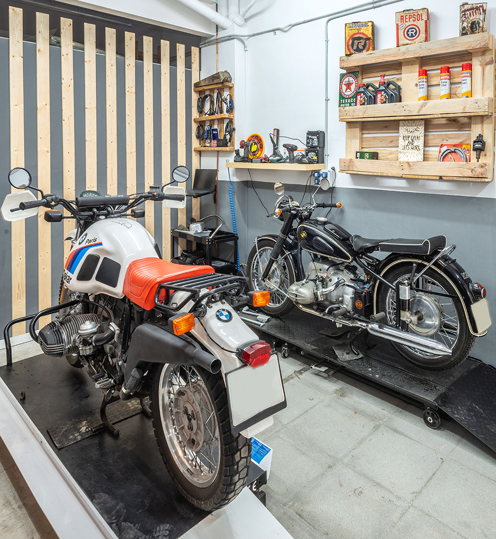 foto taller motos valles27 en sant cugatl del vallés